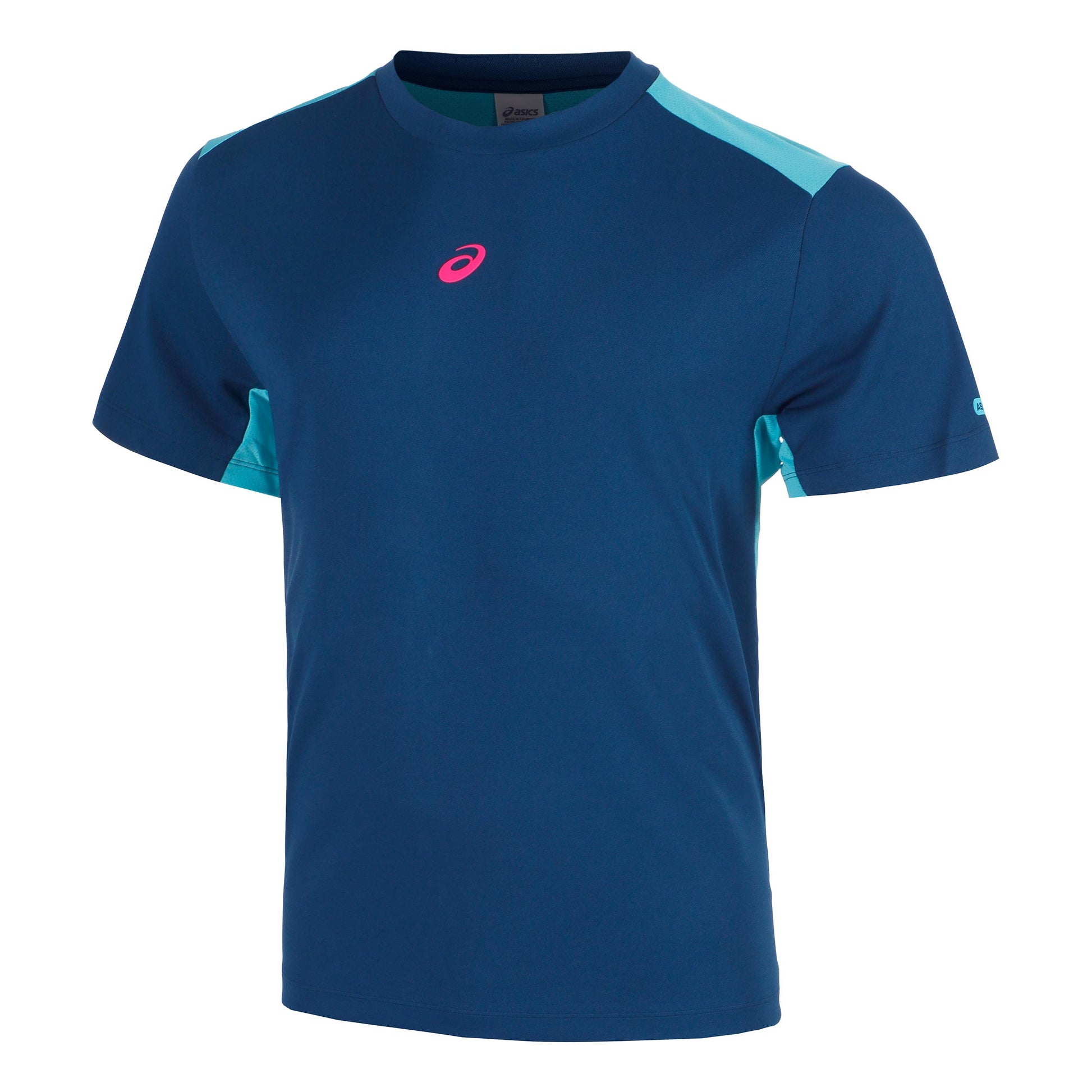 ASICS Court T-shirt Heren - donkerblauw,