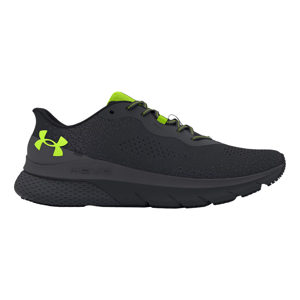Under Armour HOVR Turbulence 2 Chaussure de running sans stabilisateurs Garçons - noir, jaune