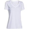 Tech Solid T-shirt Dames - wit, zilver