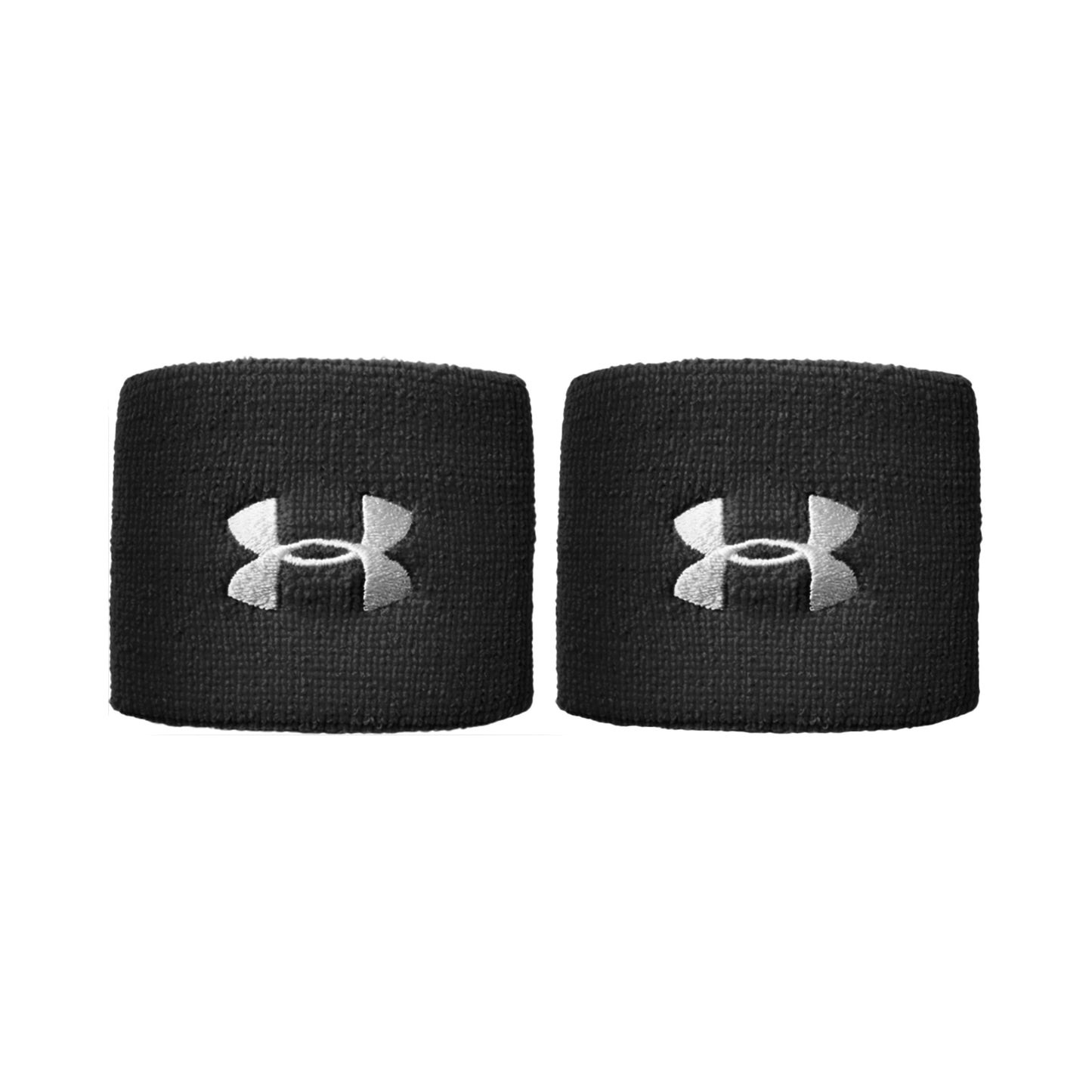 Under Armour Performance Poignet Pack de 2 unités court - noir, blanc