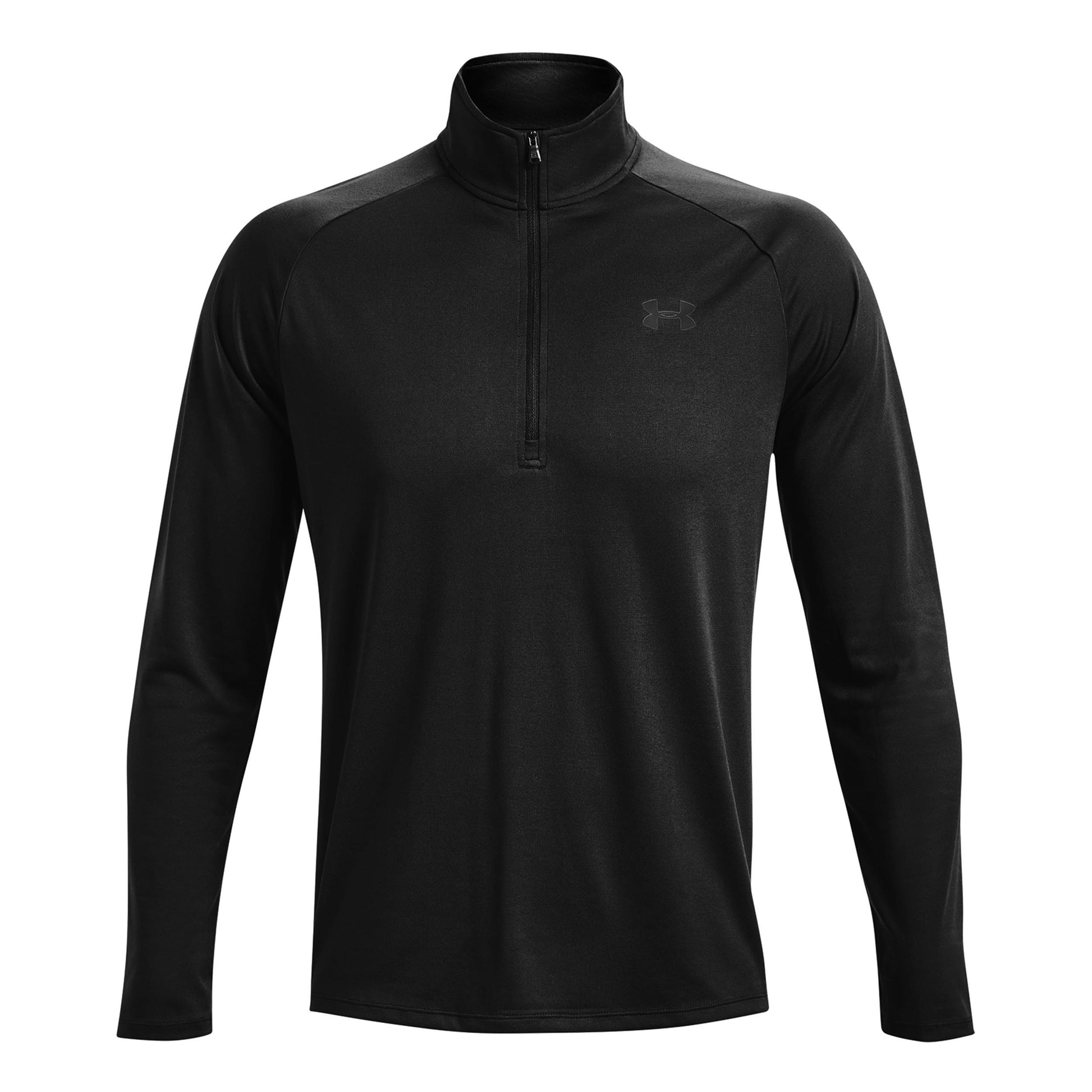Under Armour Tech 2.0 Half-Zip Haut Manches Longues Hommes-Noir,Gris Foncé