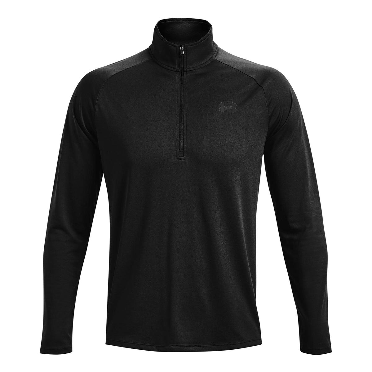 Under Armour Tech 2.0 Half-Zip Haut Manches Longues Hommes-Noir,Gris Foncé