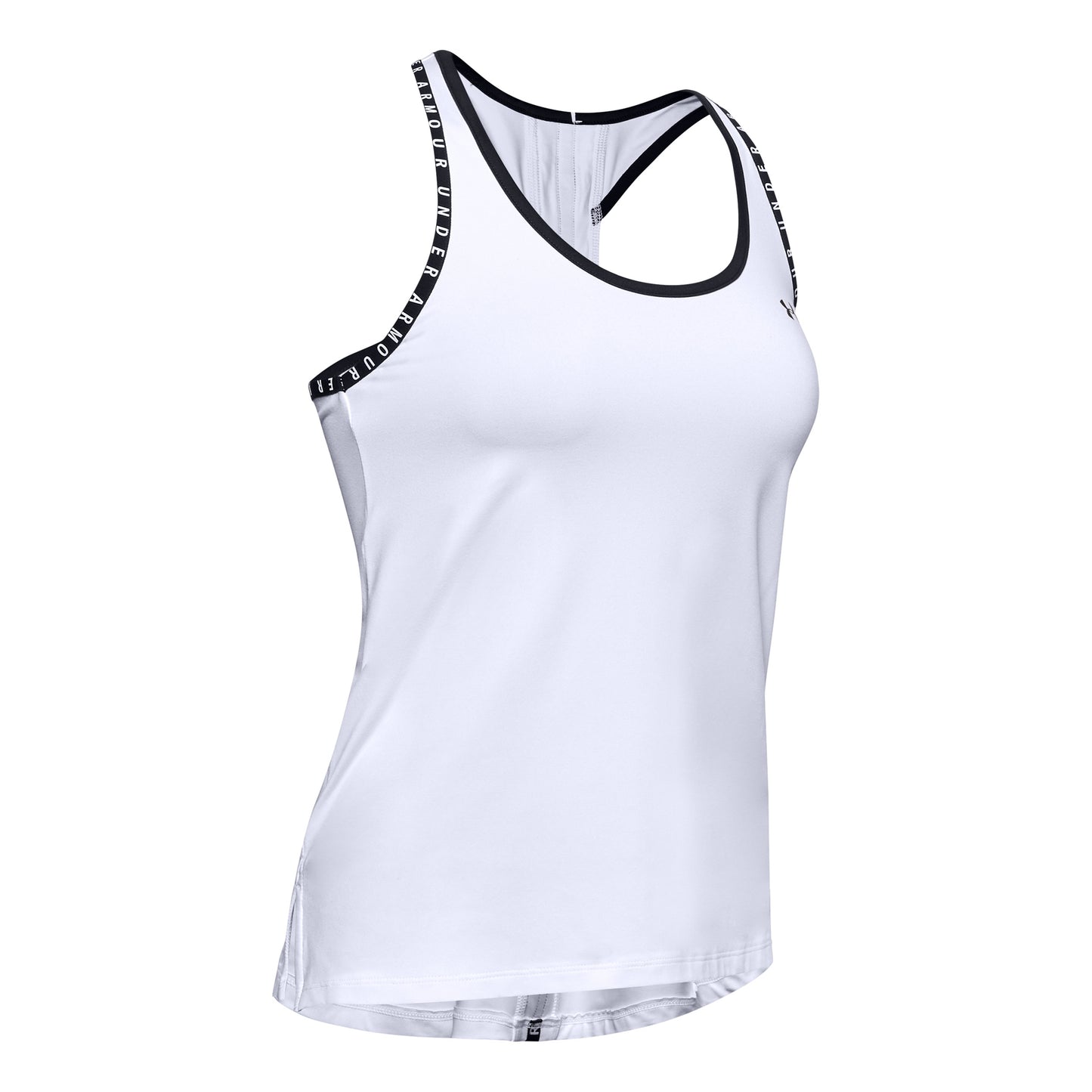 Under Armour Knockout Tanktop Dames-Wit,Zwart
