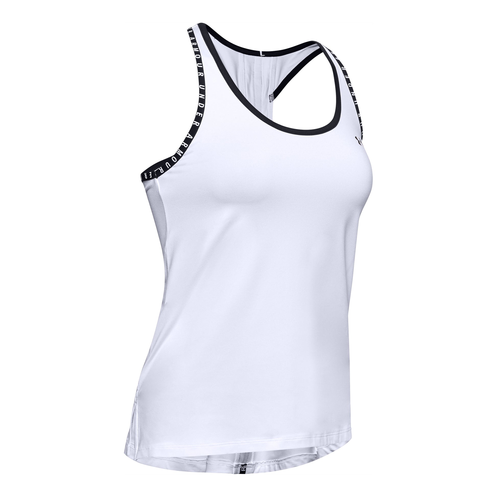 Under Armour Knockout Tanktop Dames-Wit,Zwart