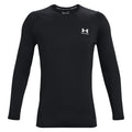 Heatgear Fitted Longsleeve Heren - zwart,