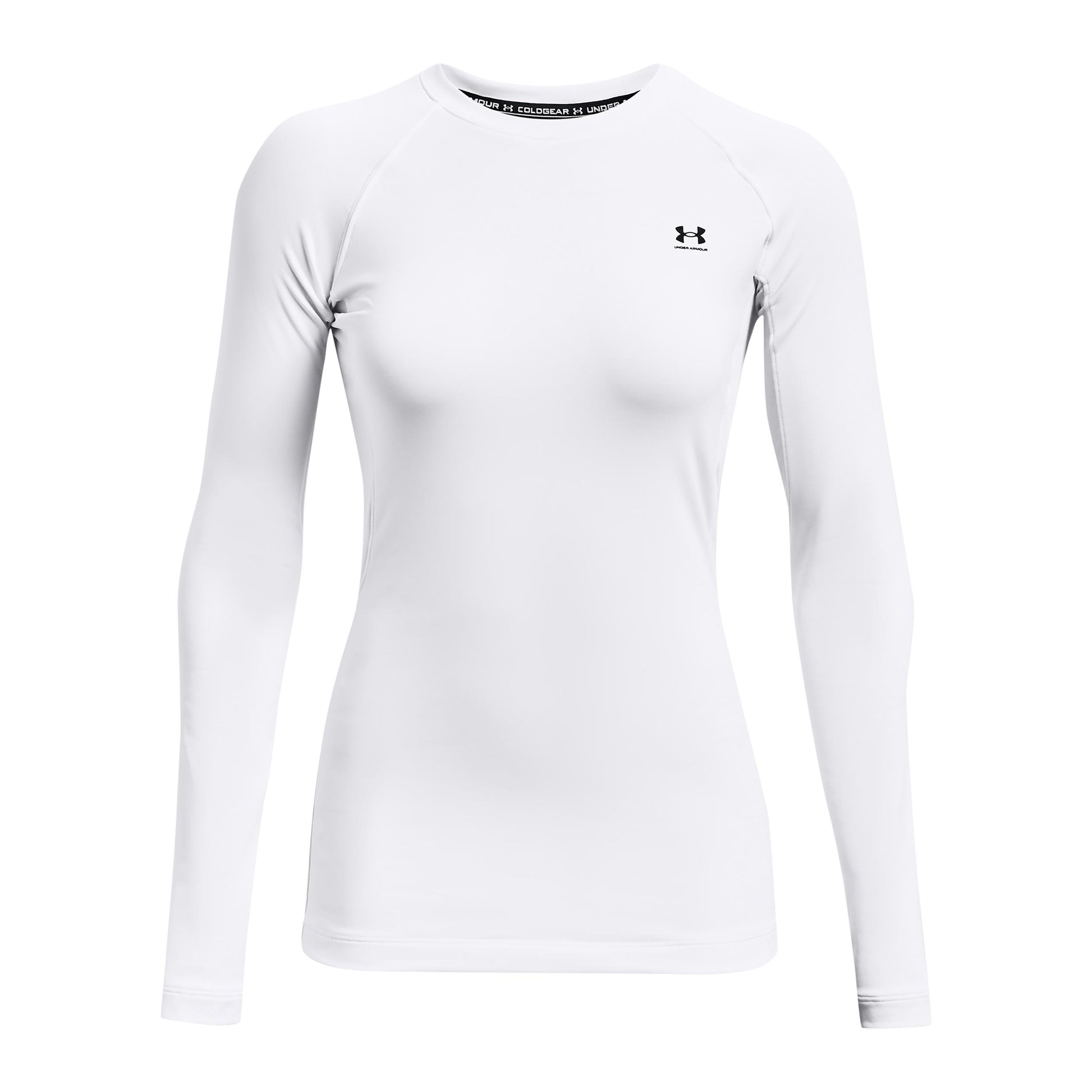 Under Armour Authentics Crew Longsleeve Dames-Wit