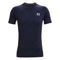 Heatgear Fitted T-shirt Heren - donkerblauw,