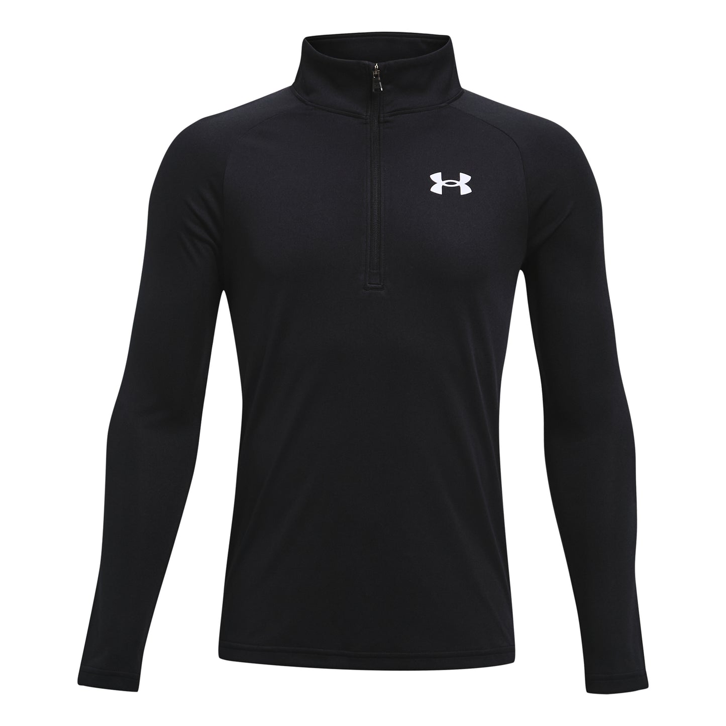 Under Armour Tech 2.0 1/2 Zip Longsleeve Jongens-Zwart,Wit