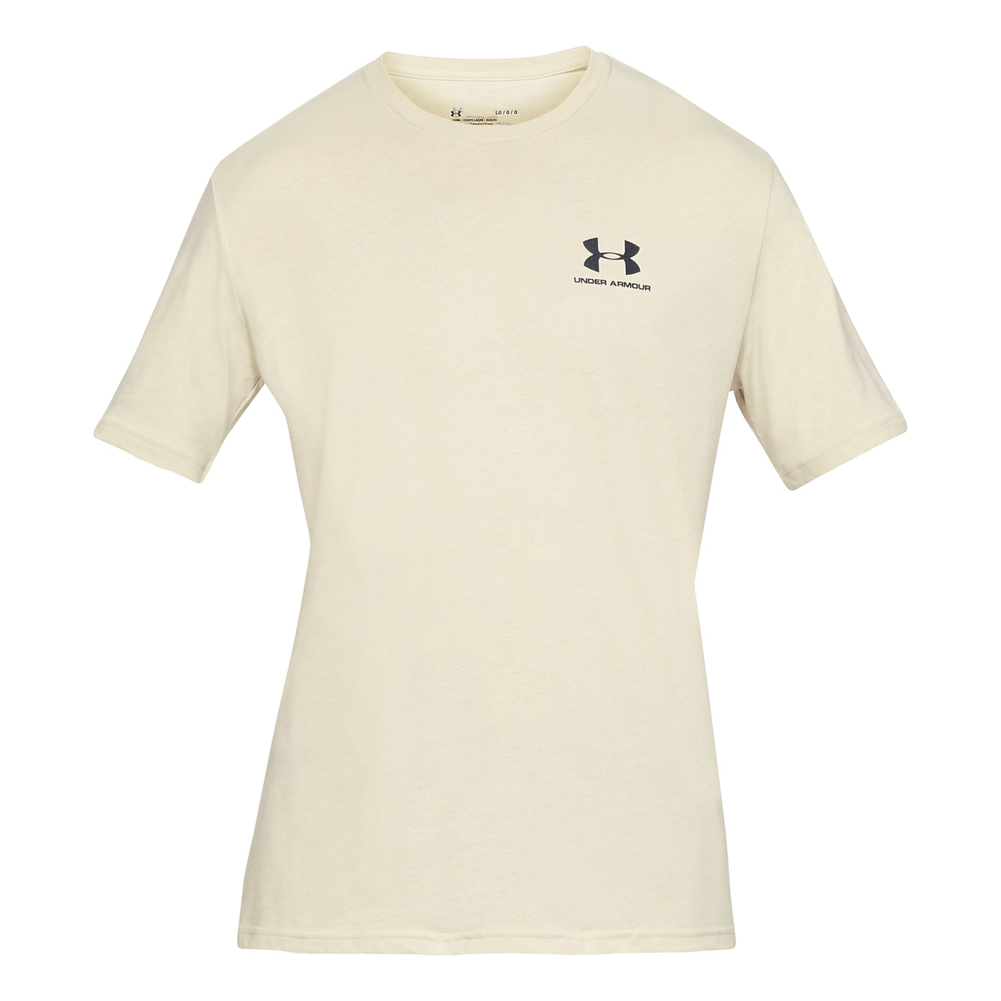 Under Armour Sportstyle Left Chef T-shirt Heren - kaki,