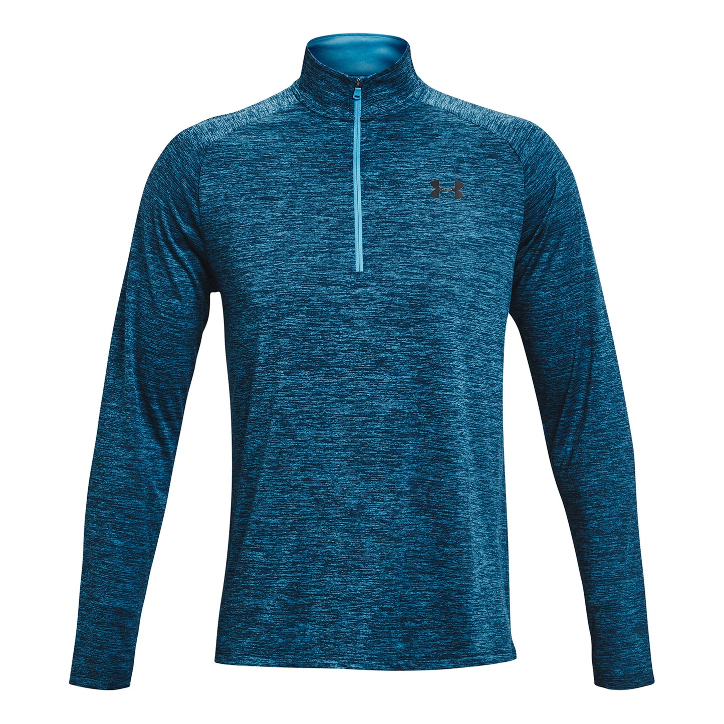 Under Armour Tech 2.0 Half-Zip Longsleeve Heren - petrolblauw, petrolblauw