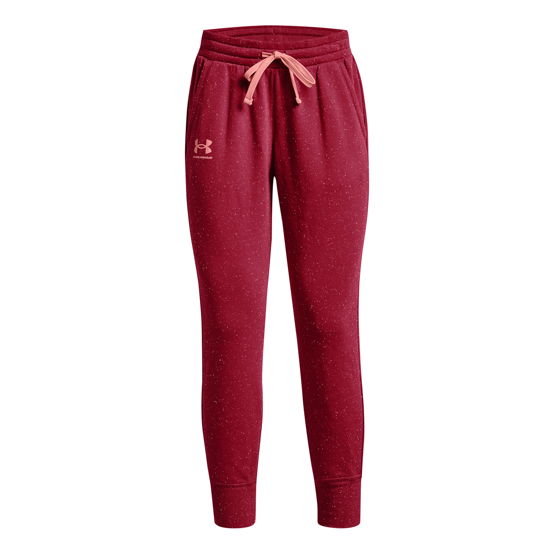Under Armour Fleece Pantalon survêtement Femmes - rouge foncé,