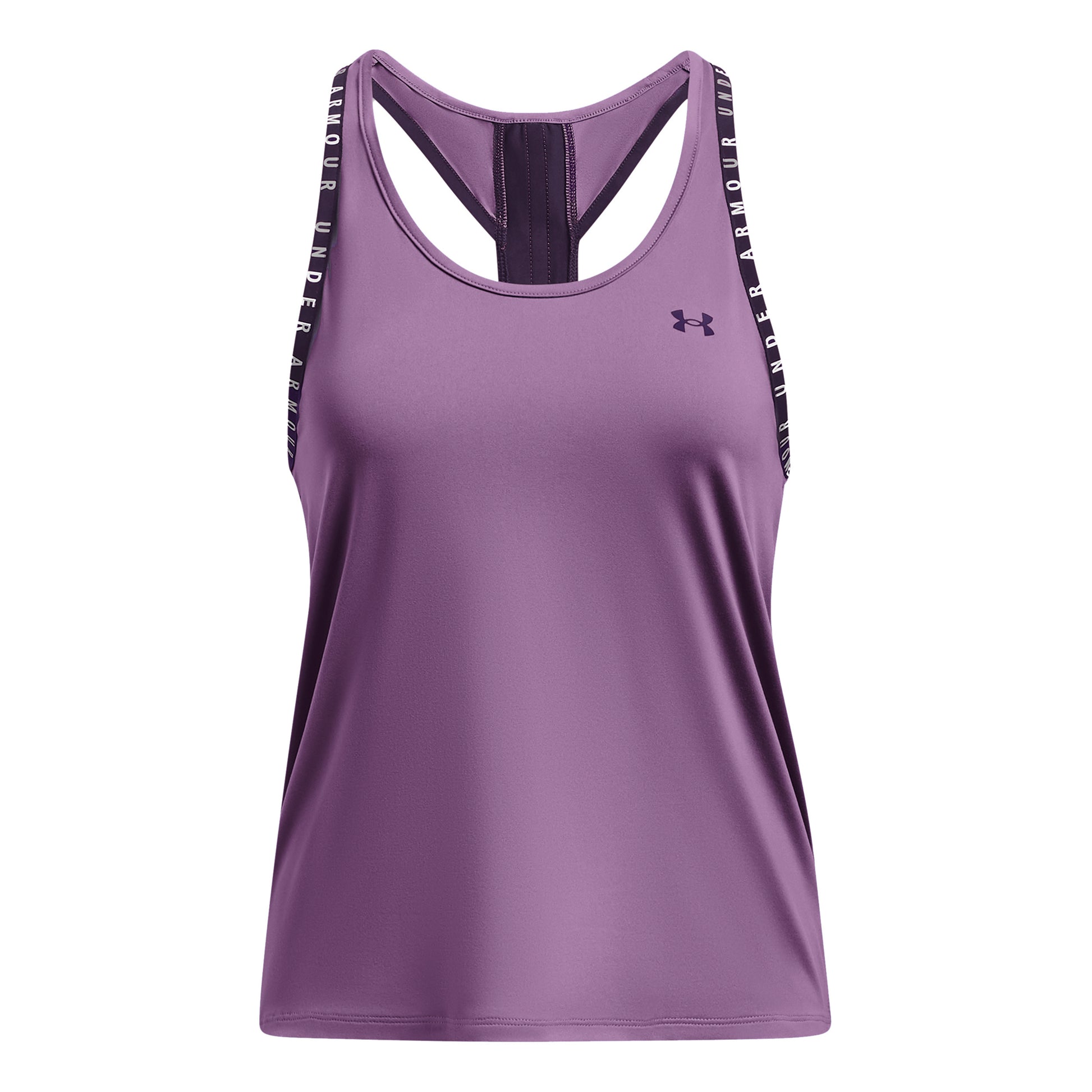Under Armour Knockout Tanktop Dames - paars, zwart