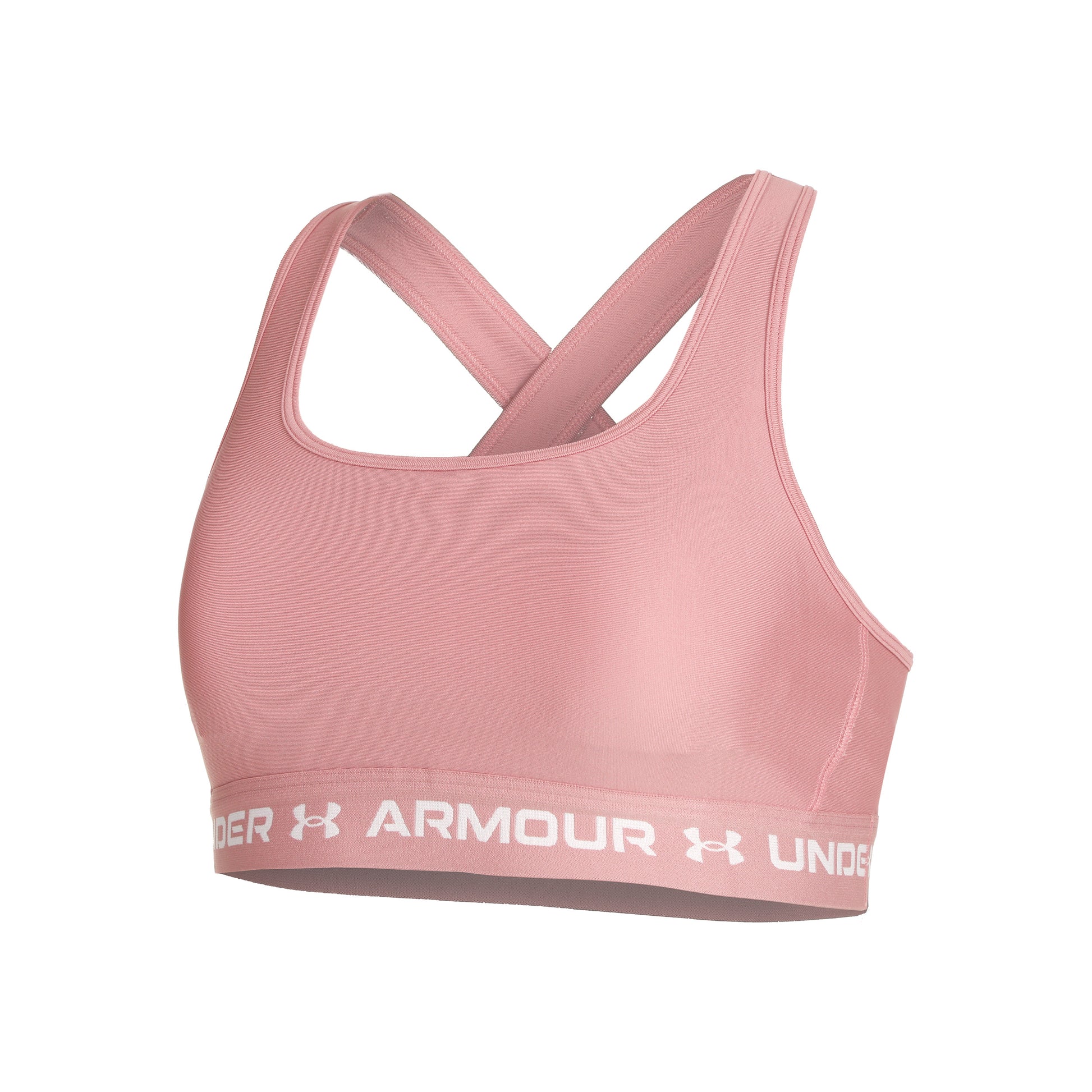 Under Armour Crossback Mid Soutien-gorge sport Femmes - rosé,