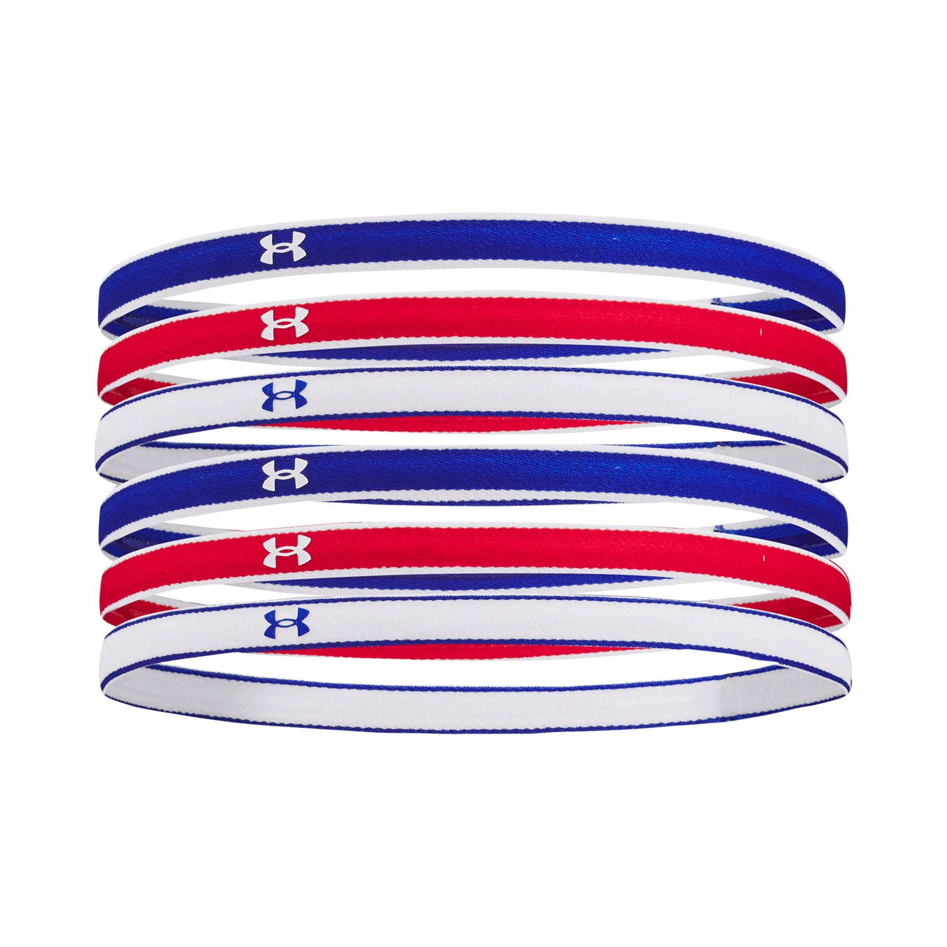 Under Armour Mini Haarband Verpakking 6 stuks Dames-veelkleurig,donkerblauw
