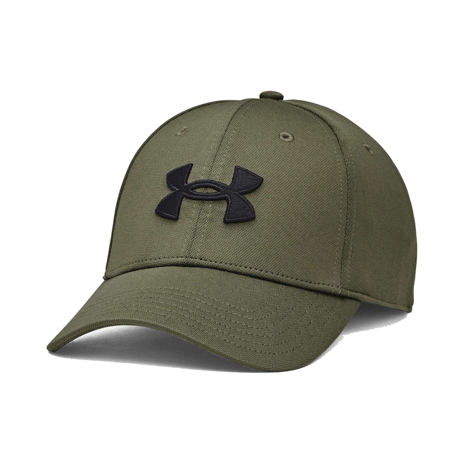Under Armour Blitzing Cap Unisex - olijf, zwart