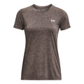 Tech Twist T-shirt Dames - donkergrijs,