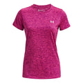 Tech Twist T-shirt Dames - paars,