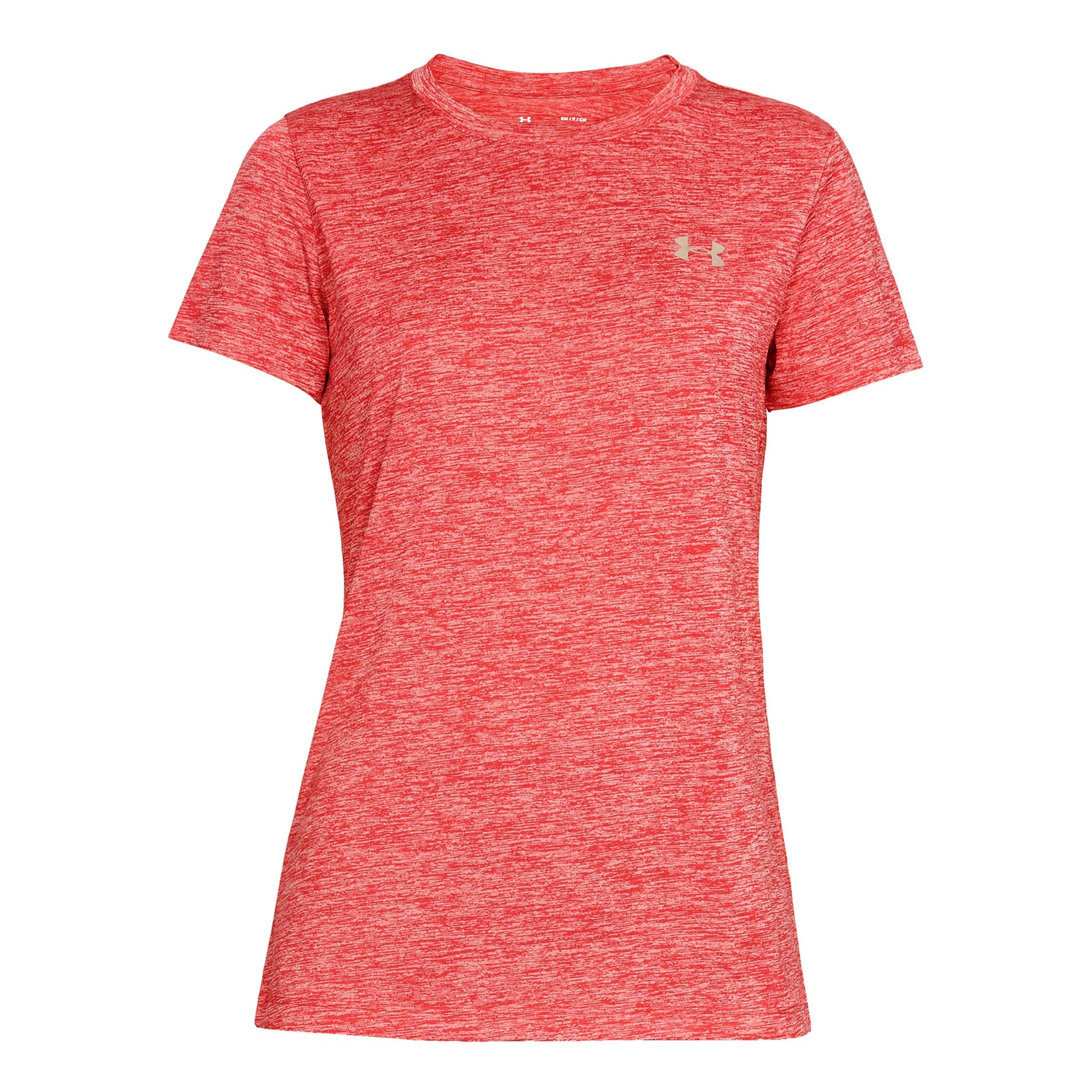 Under Armour Tech Twist T-shirt Dames - rood,