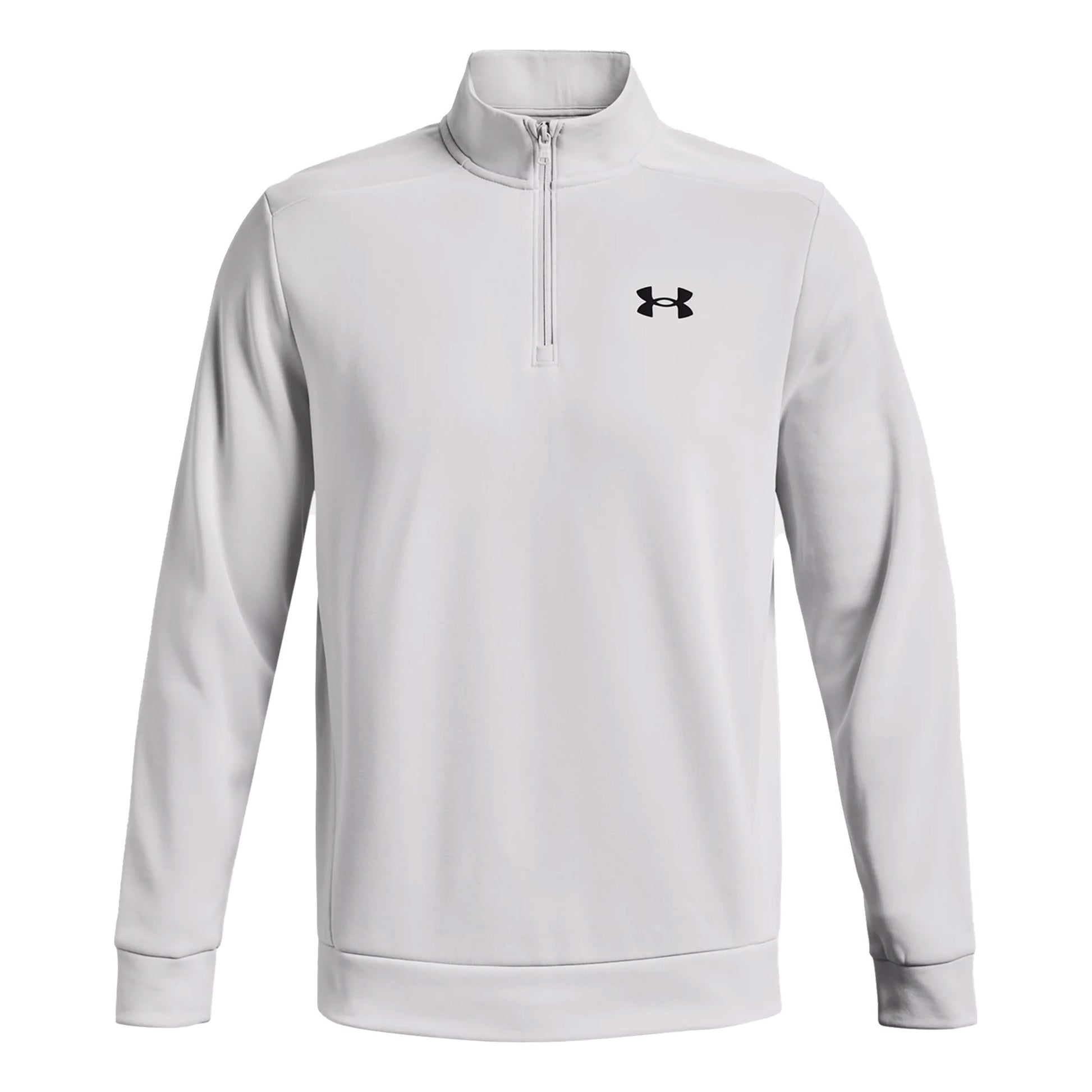 Under Armour Quarter Half-Zip Haut manches longues Hommes - gris clair,