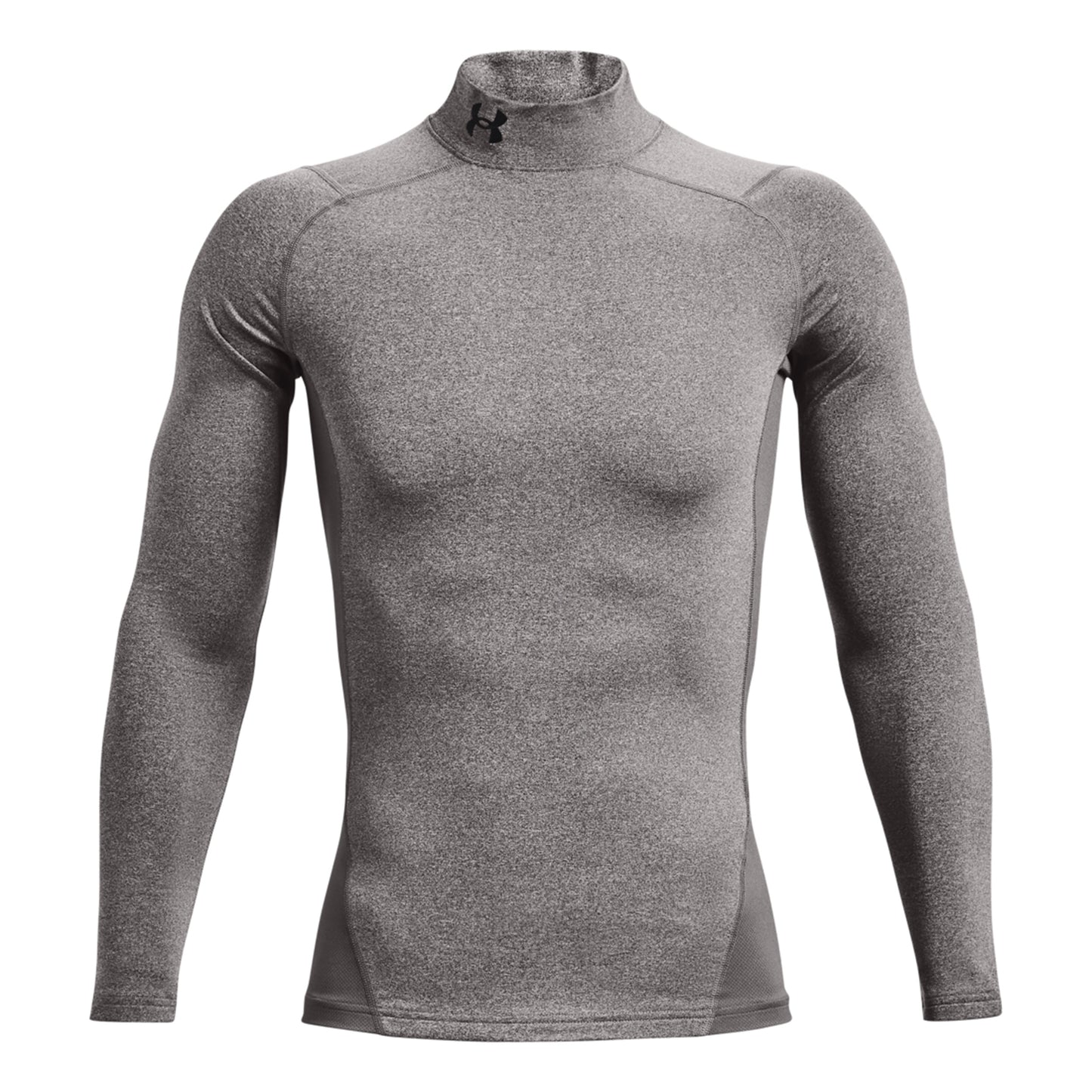 Under Armour Coldgear Comp Mock Longsleeve Heren-Grijs