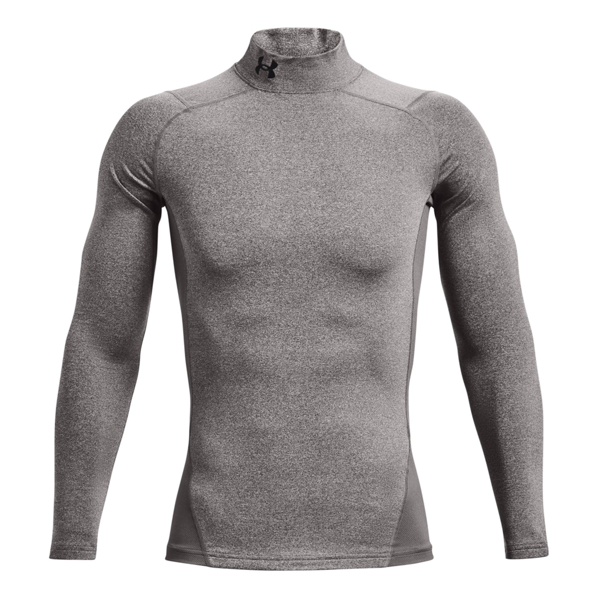 Under Armour Coldgear Comp Mock Longsleeve Heren-Grijs