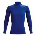Coldgear Comp Mock Haut manches longues Hommes - bleu,
