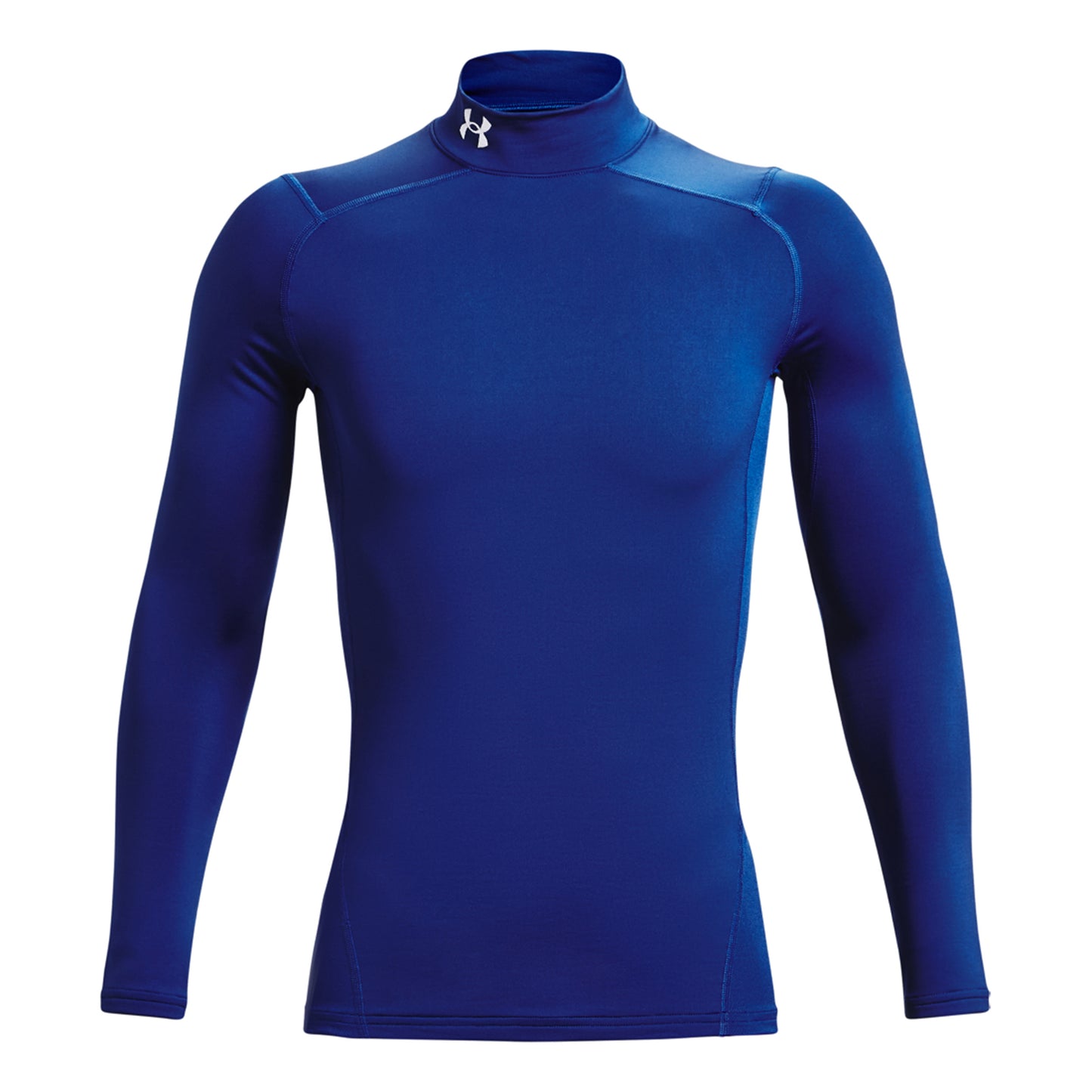 Under Armour Coldgear Comp Mock Longsleeve Heren - blauw,