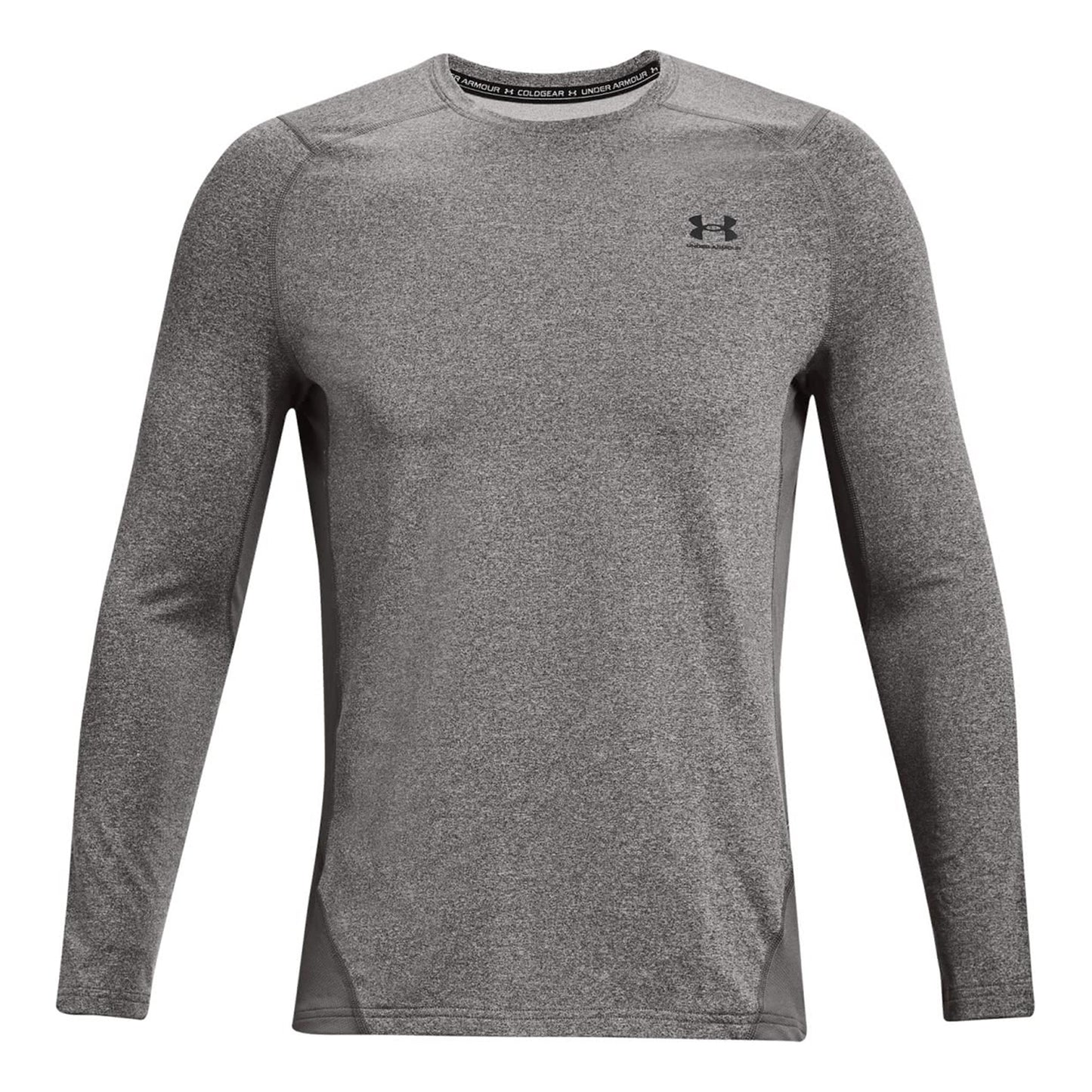 Under Armour Coldgear Fitted Crew Haut manches longues Hommes - gris foncé,