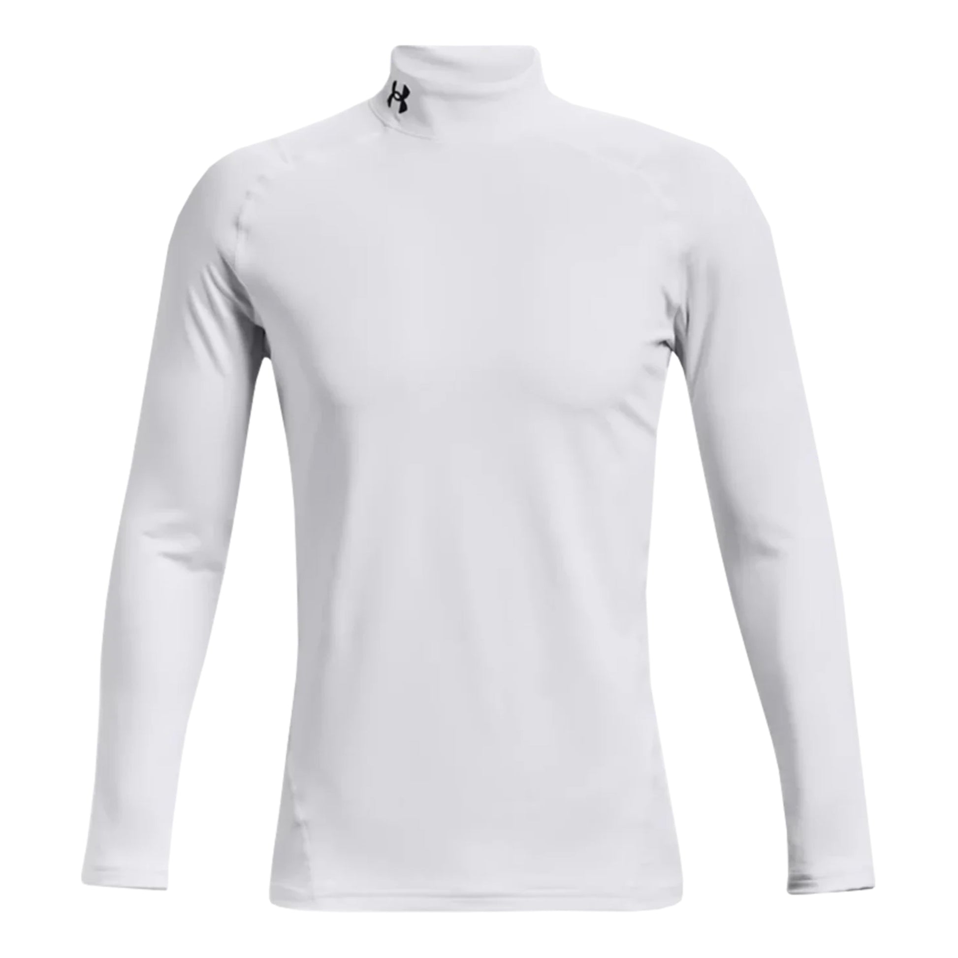 Under Armour Coldgear Fitted Crew Longsleeve Heren - wit,