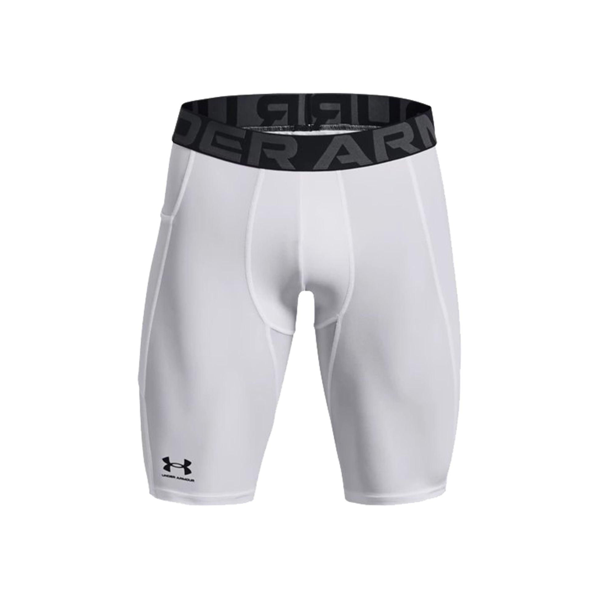 Under Armour Heatgear Long Shorts Hommes-Blanc