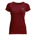 Heatgear T-shirt Dames - donkerrood,