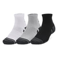 Performance Tech Quarter Chaussettes De Tennis Pack De 3-Gris,Multicouleur