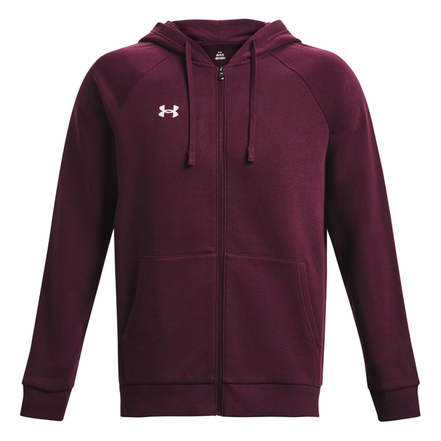 Under Armour Rival Sportjas Heren - donkerrood,