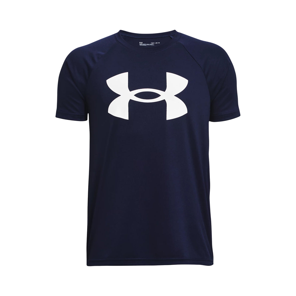Under Armour Tech Big Logo T-shirt Garçons - bleu foncé,