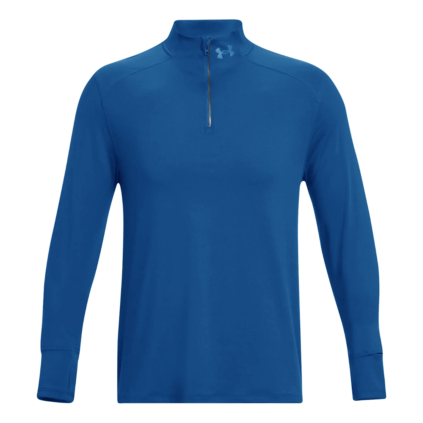 Under Armour Qualifier Run 1/4 Zip Hardloopshirt Heren - blauw,
