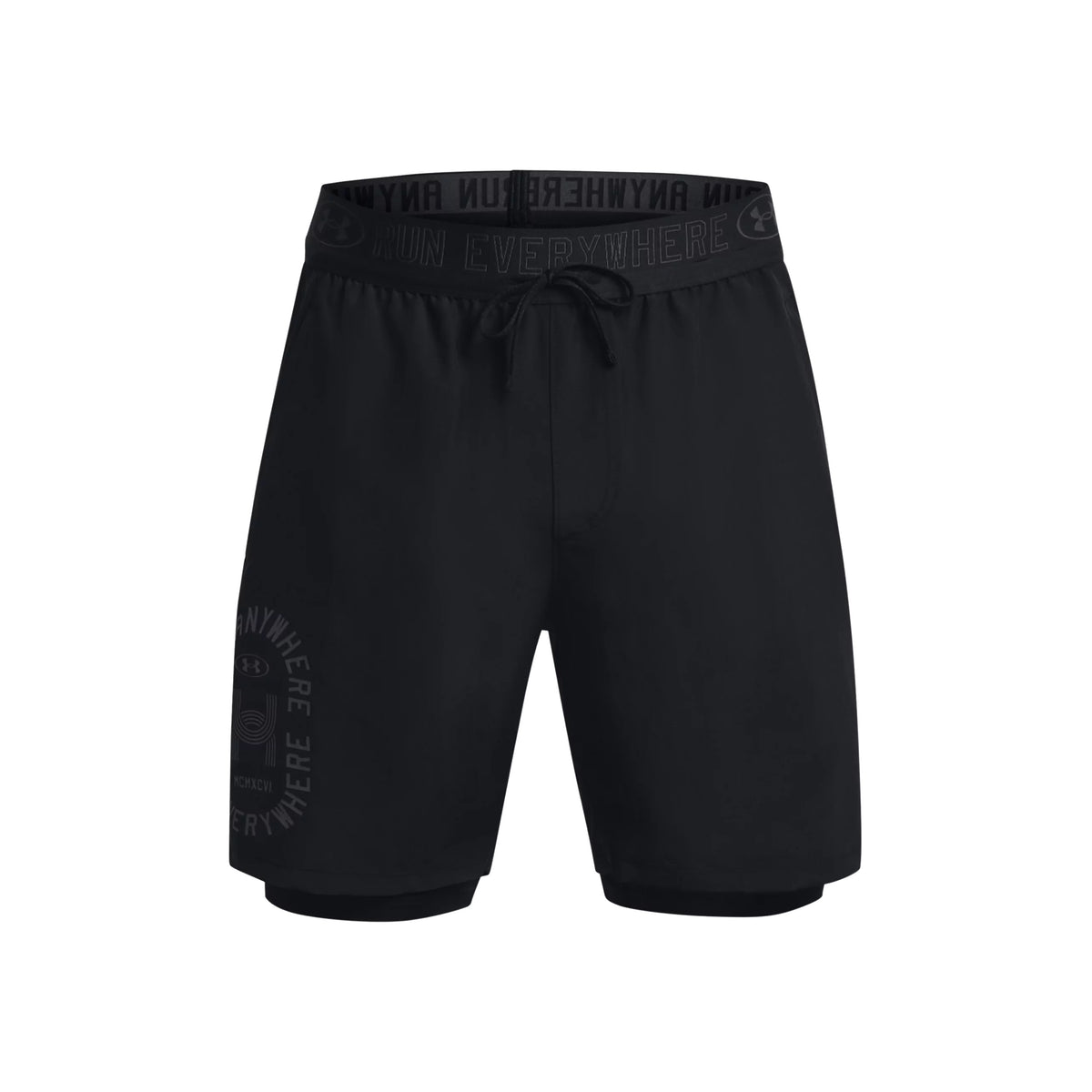 Under Armour Run Everywhere Shorts Heren-Zwart