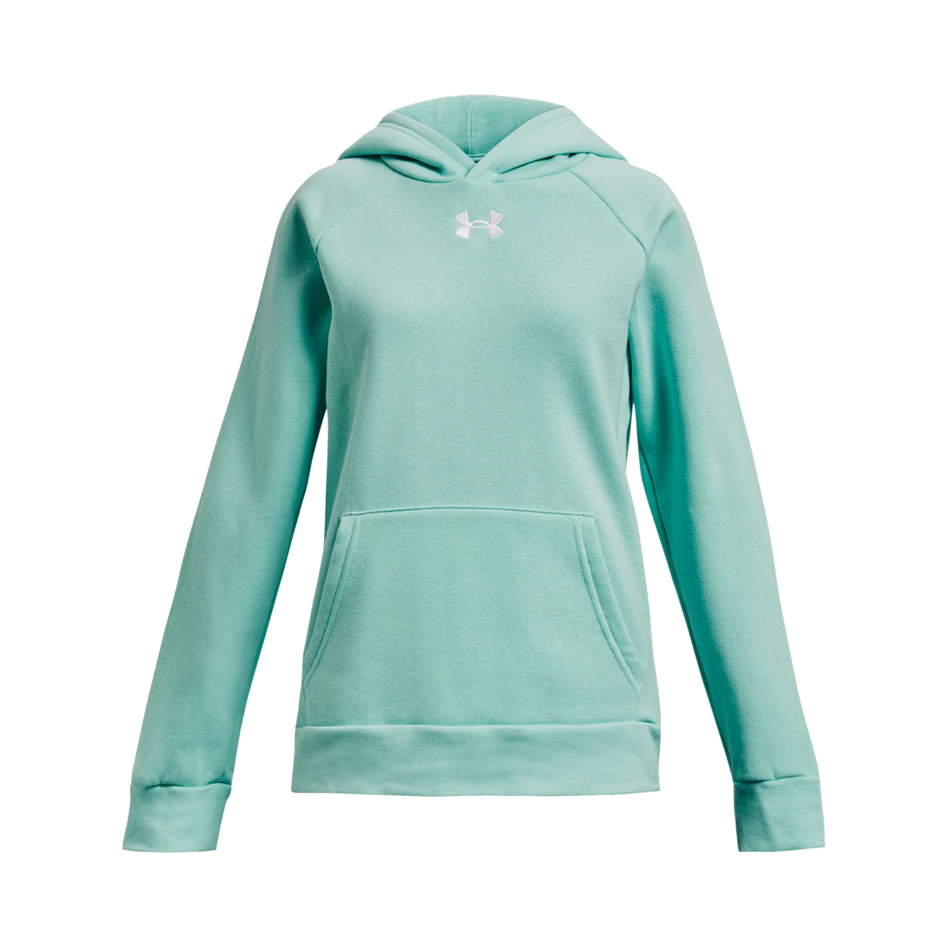 Under Armour Rival Fleece Sweater met capuchon Jongens - turkoois,