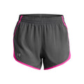 Fly By 3in Hardloopshorts Dames - grijs, pink