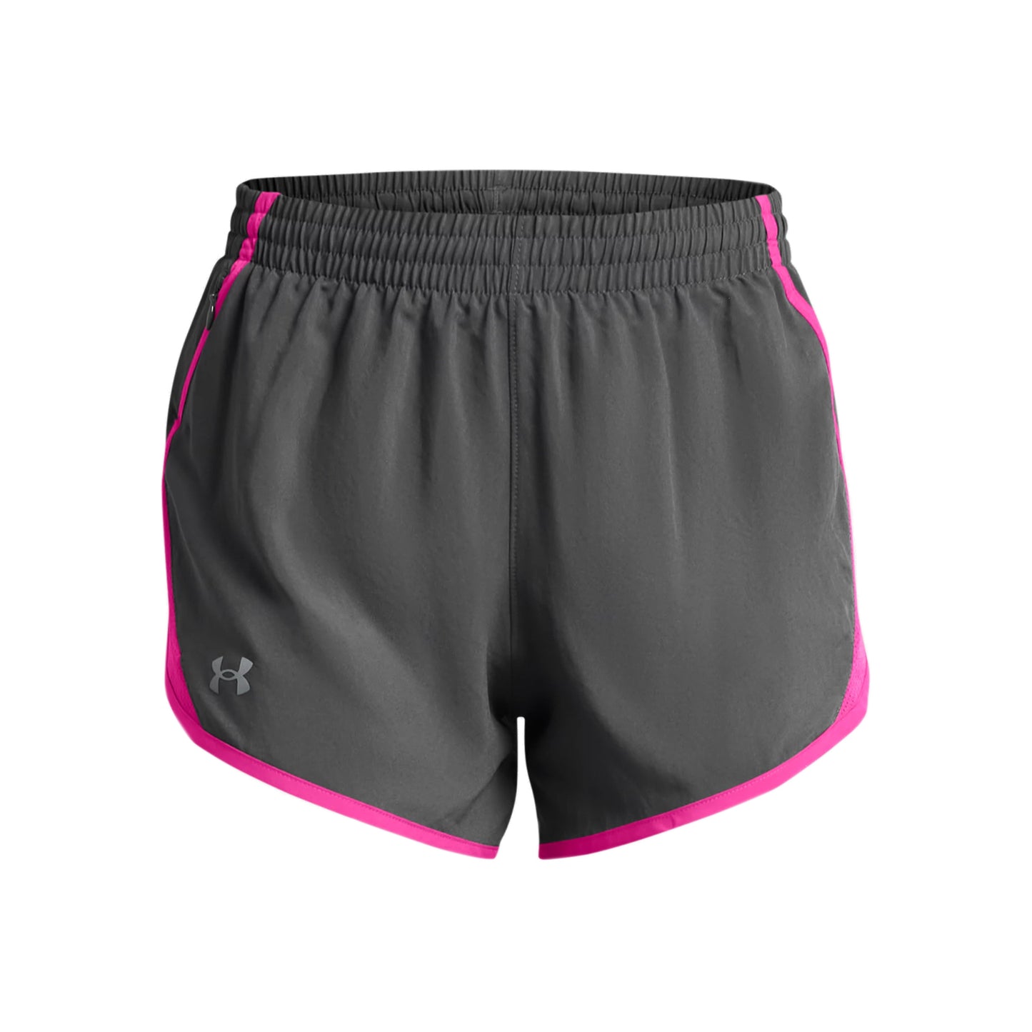 Under Armour Fly By 3in  Short de running Femmes - gris, rose