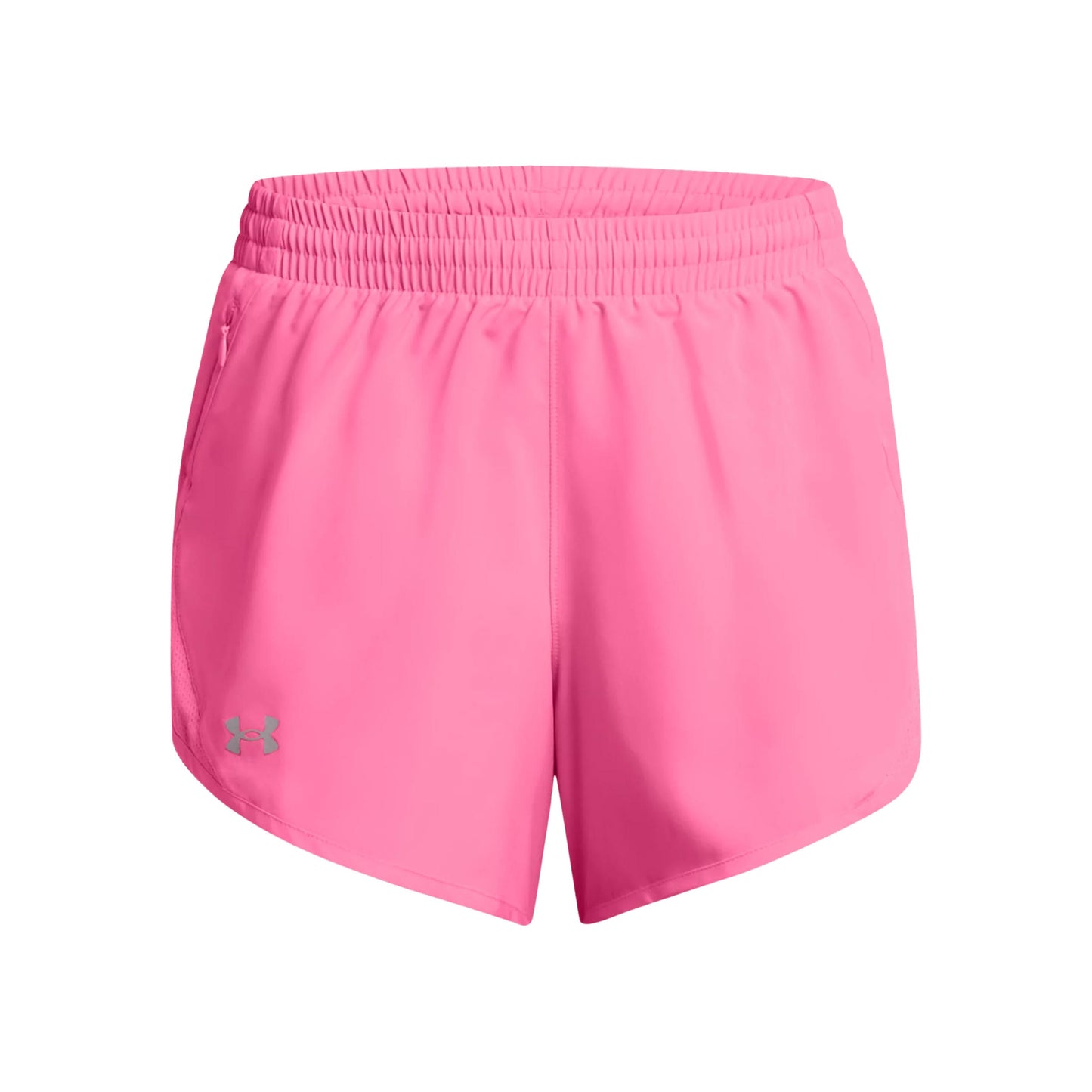 Under Armour Fly By 3in  Hardloopshorts Dames - roze