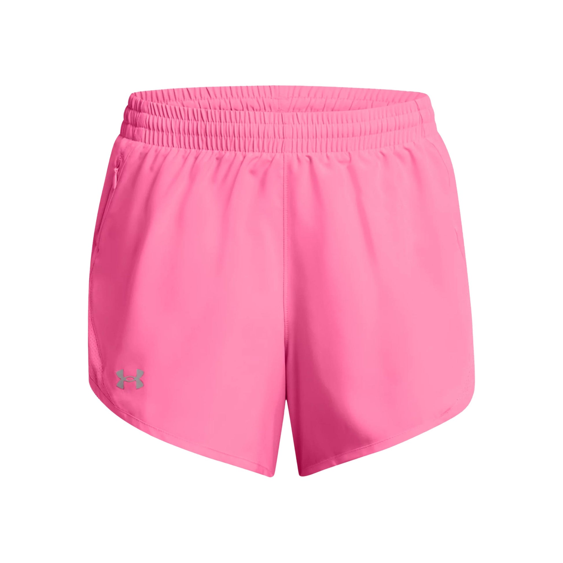 Under Armour Fly By 3in  Hardloopshorts Dames - roze