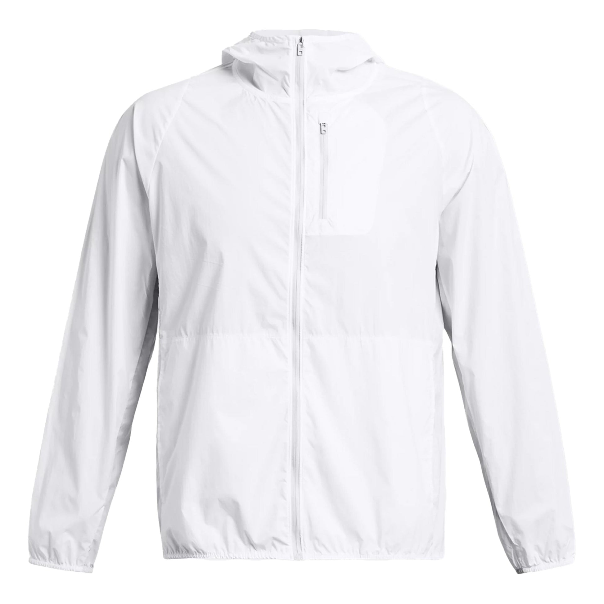 Under Armour Phantom Windbreaker Veste running Hommes - blanc, gris