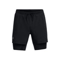 Launch 5 Inch 2-in-1 Short De Running Hommes-Noir