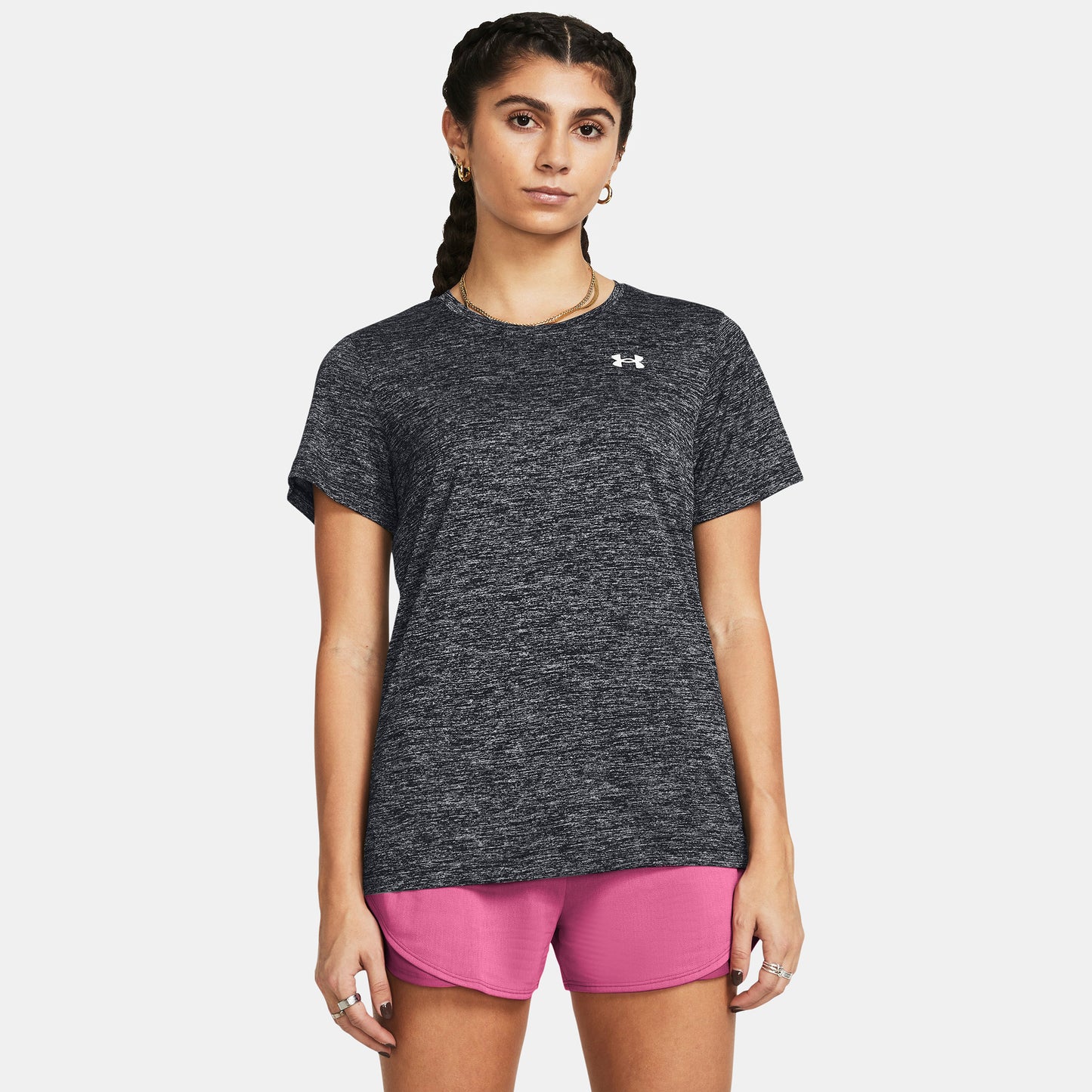 Under Armour Tech Twist T-shirt Dames-Zwart