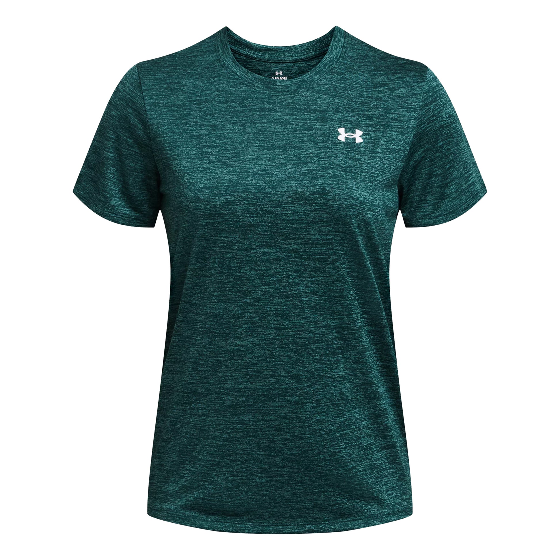 Under Armour Tech Twist T-shirt Dames - donkergroen,