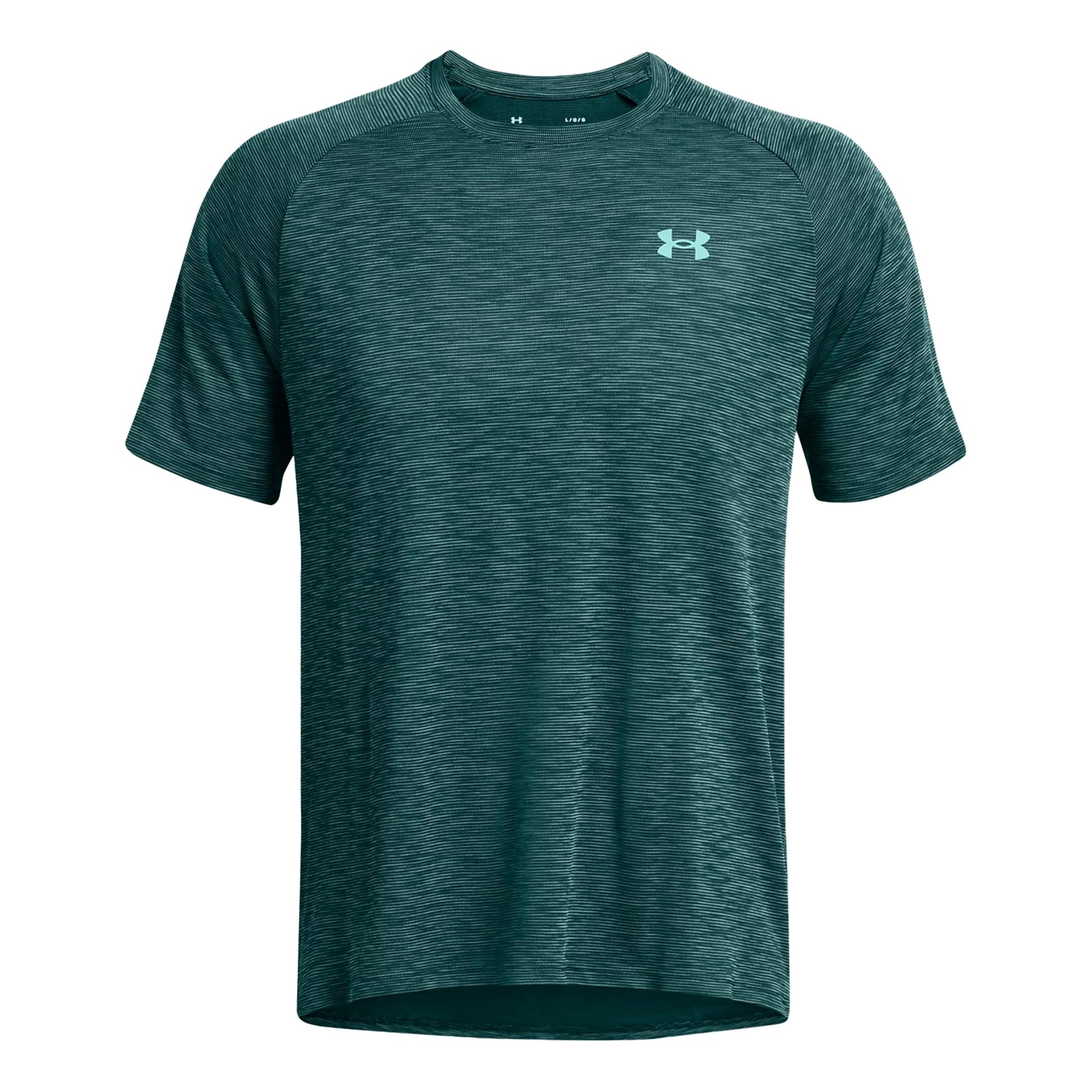 Under Armour Tech Textured T-shirt Heren - petrolblauw,