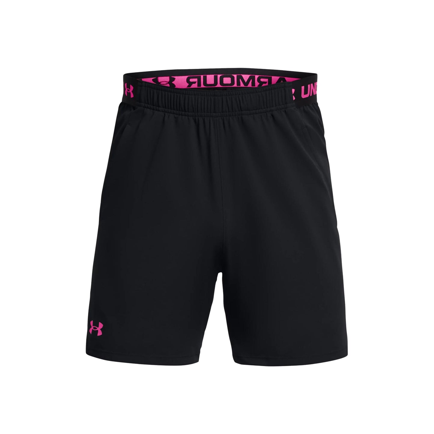 Under Armour Vansih Woven 6in Shorts Heren - zwart, rood