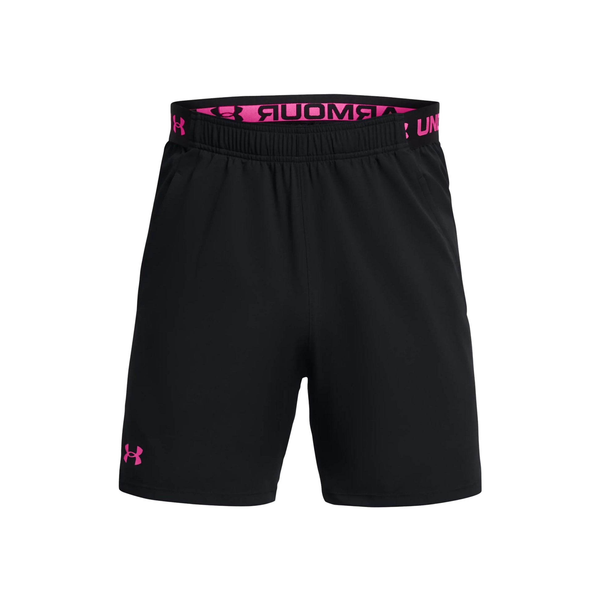 Under Armour Vansih Woven 6in Shorts Heren - zwart, rood