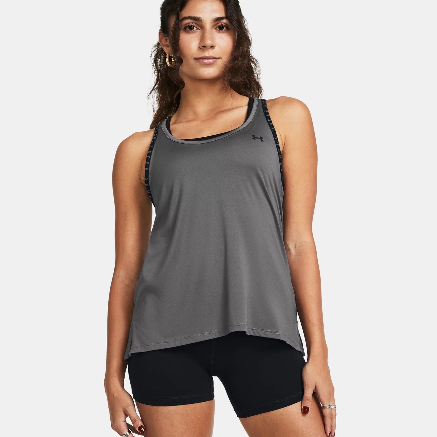 Under Armour Knockout Tanktop Dames - grijs,