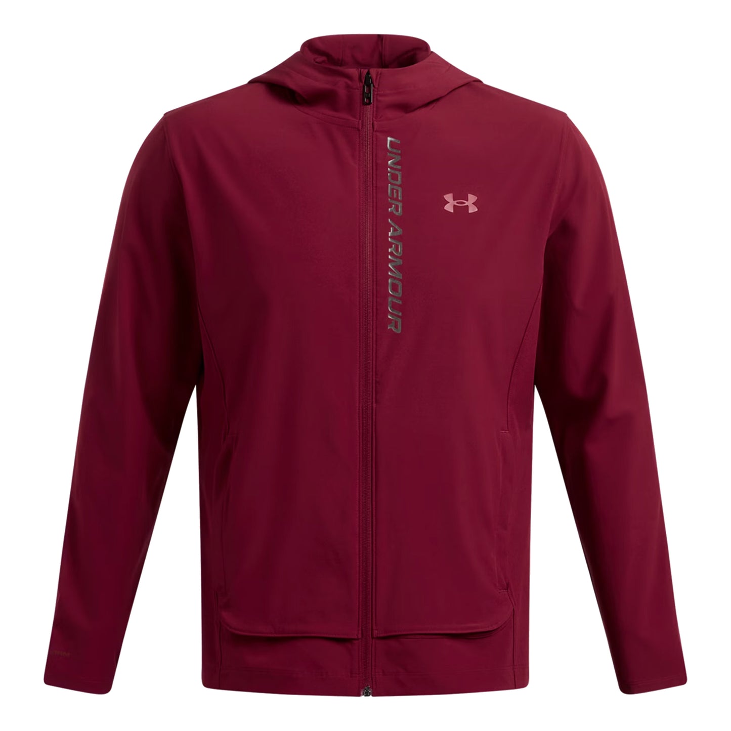 Under Armour Outrun The Storm Hardloopjas Heren - donkerrood, zwart